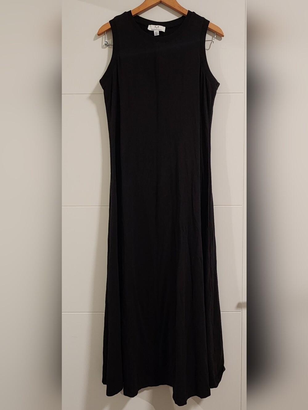 Magaschoni Sleeveless Cotton Maxi Dress
